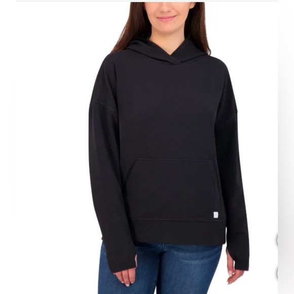 Soybu Black Textured Knit Sweater - Picture 2 of 7